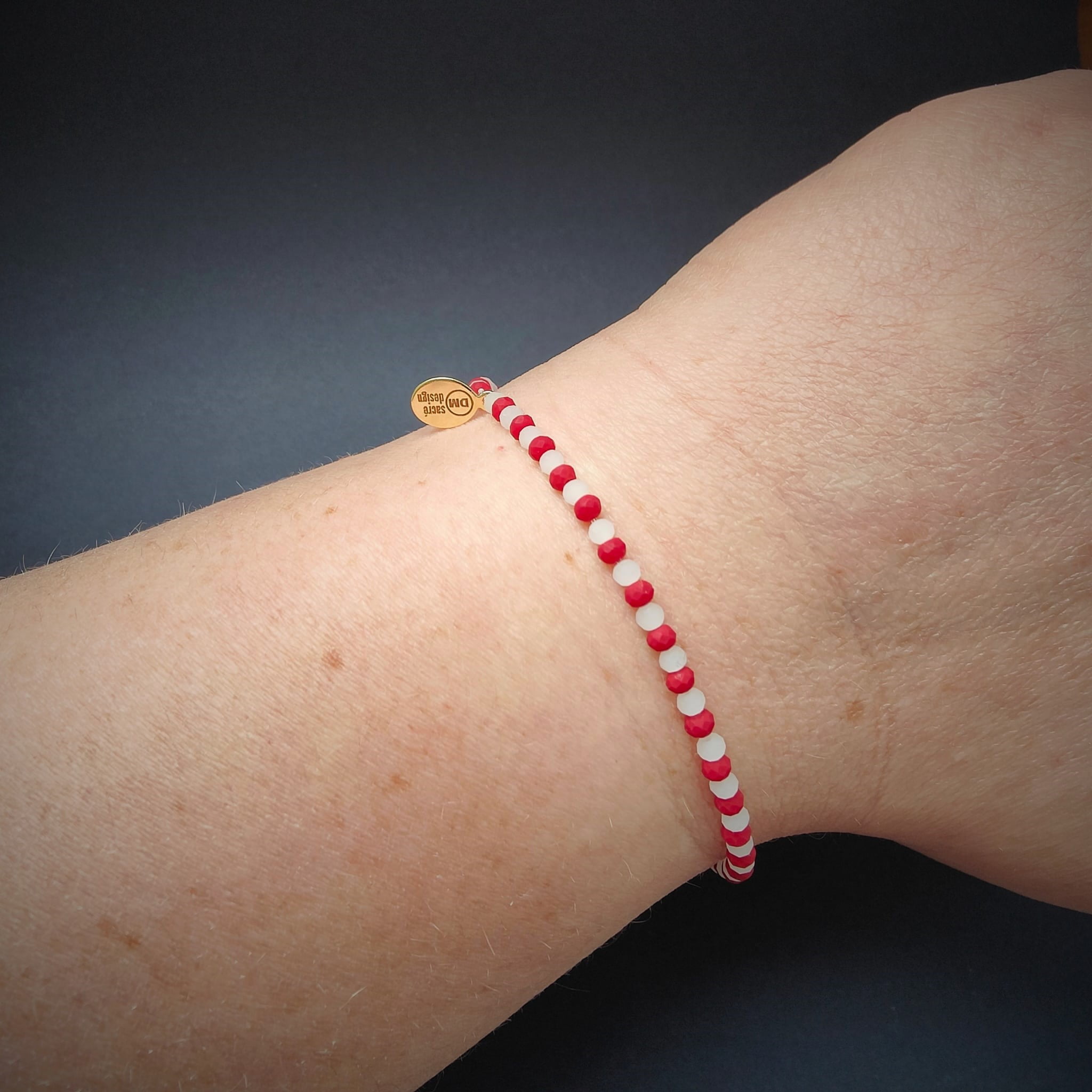 Bracelet Catholique Sainte Philomène sur www.dmsacredesign.fr