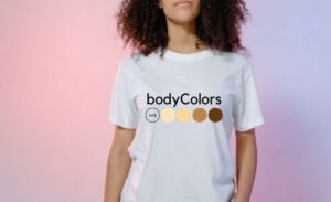 T-SHIRT CATHO DM Body Colors en couleur blanc sur www.dmsacredesign.fr