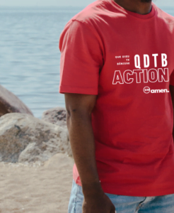 T-shirt CATHO DM QDTB - Noir sur www.dmsacredesign.fr